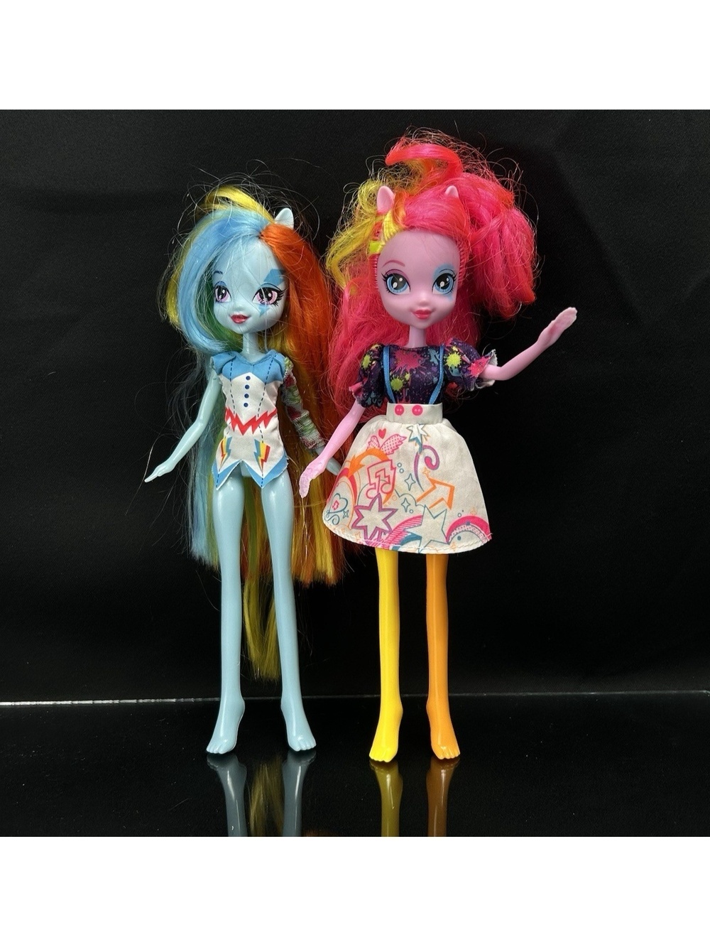 My Little Pony Equestria Girls Rainbow Rocks Pinkie Pie + Rainbow Dash 2013